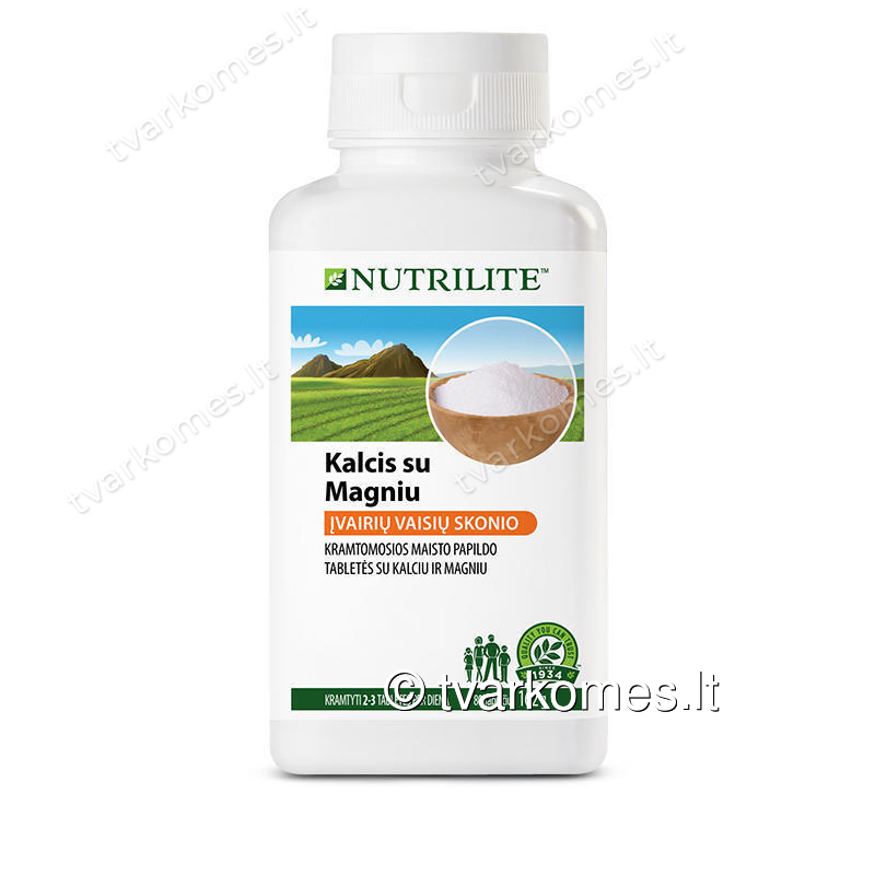 NUTRILITE™ Kalcis su magniu kramtomose tabletėse (5847) NUTRILITE™ Kalcis su magniu kramtomose tabletėse (5847)