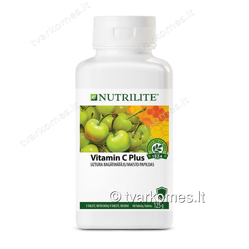 NUTRILITE™ Vitaminas C Plius (180 tablečių) (109743) NUTRILITE™ Vitaminas C Plius (180 tablečių) (109743)