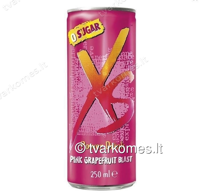 XS™ Power Drink Pink Grapefruit Blast energetinis gėrimas (12 skardinių po 250 ml) (119802) XS™ Power Drink Pink Grapefruit Blast energetinis gėrimas (12 skardinių po 250 ml) (119802)
